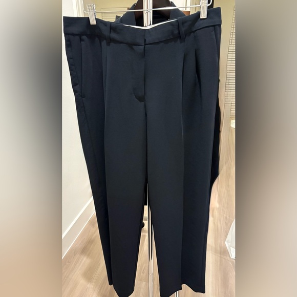 Aritzia Wilfred Effortless Pant Sz 12 Black - Picture 2 of 15